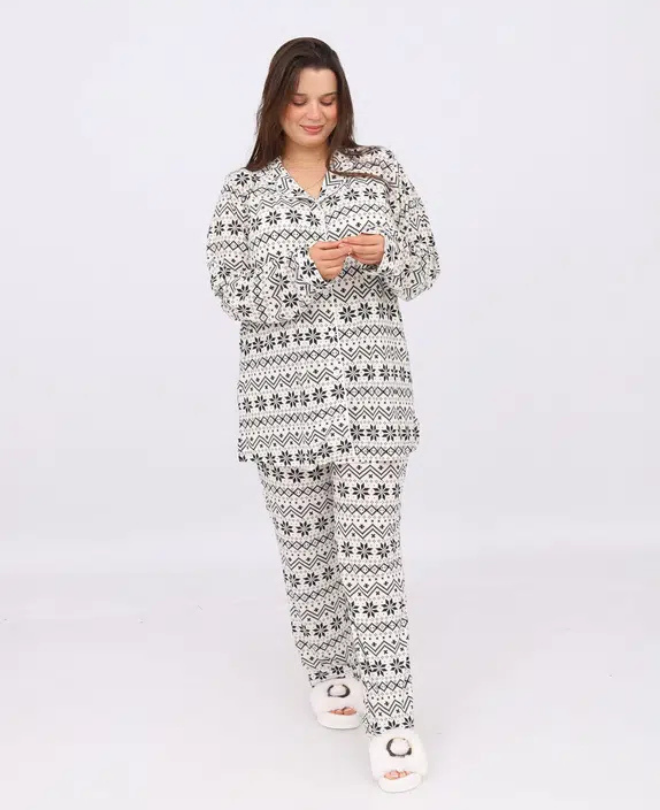 Pyjama Imprimé en Coton